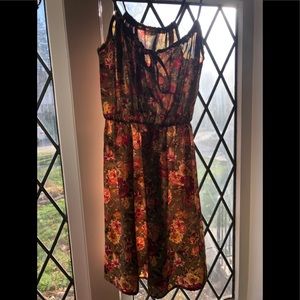 Floral dress XS-S
